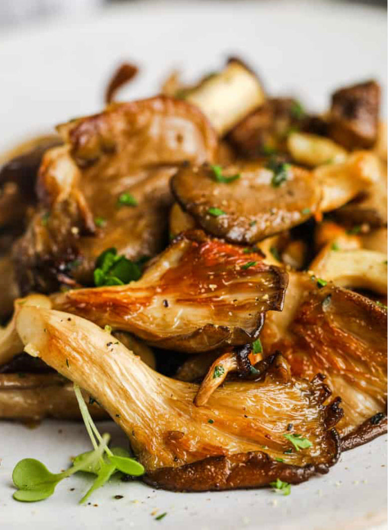 Yellow Oyster Mushrooms