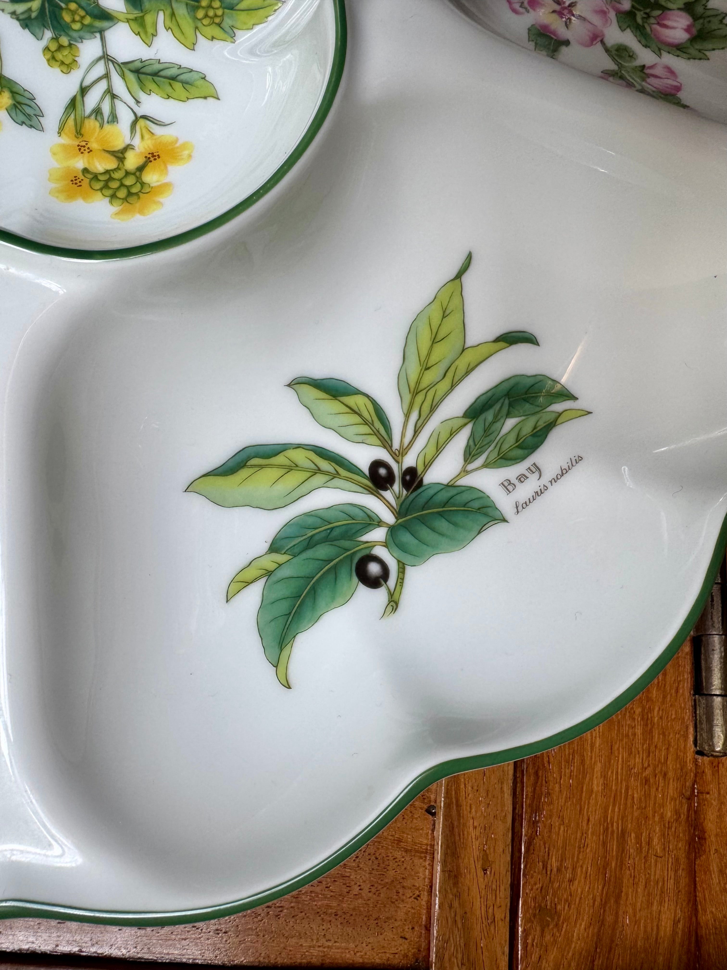 Royal Worcester Serving Dish “Worcester Herbs” Large Hors D’ouevre Dish (Made in England) - Unused