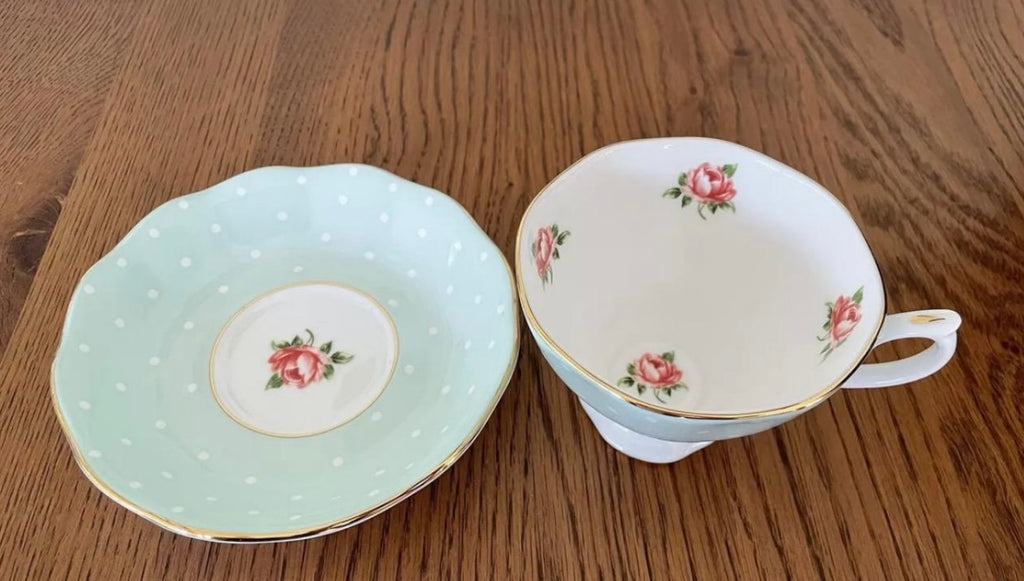 Royal Albert Tea Cup Rose and Polka Dot - New Unboxed
