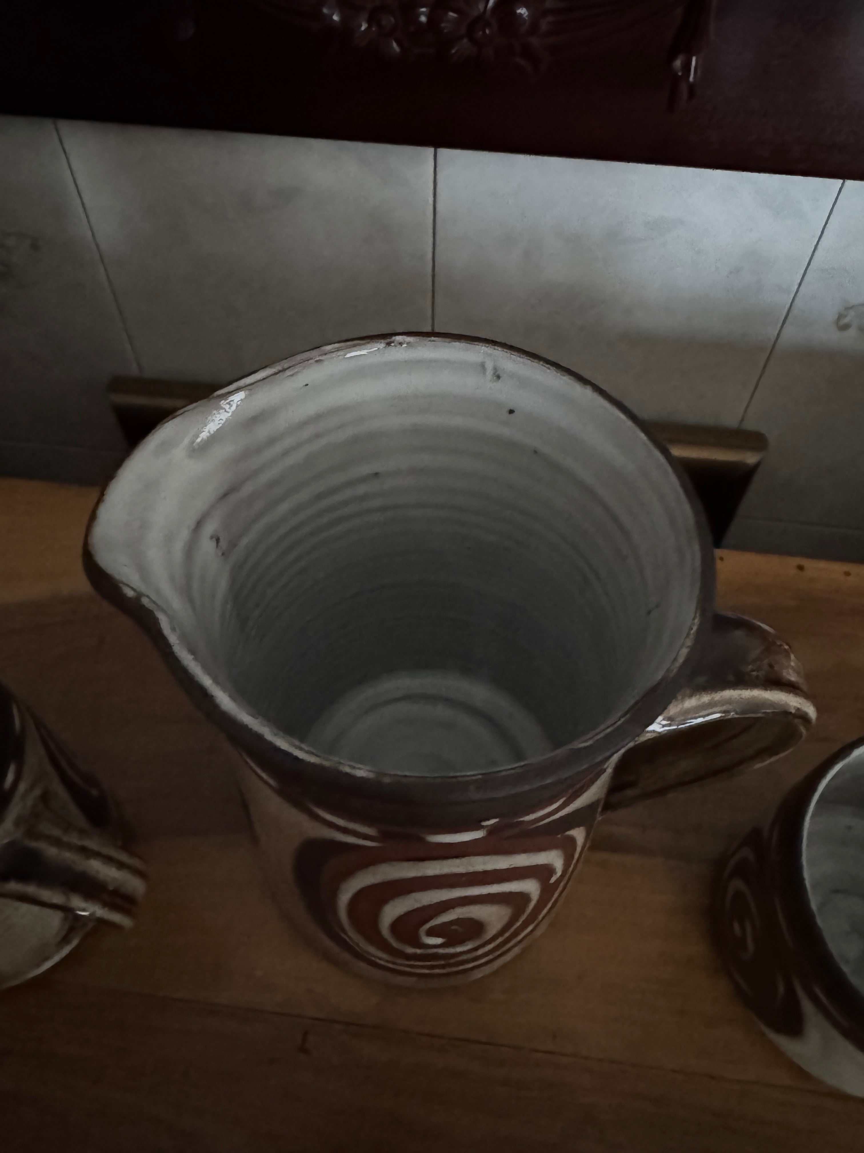 Briglin Studio Vintage Pottery Coffee Set London 1960s