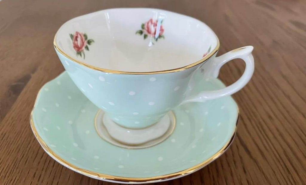 Royal Albert Tea Cup Rose and Polka Dot - New Unboxed