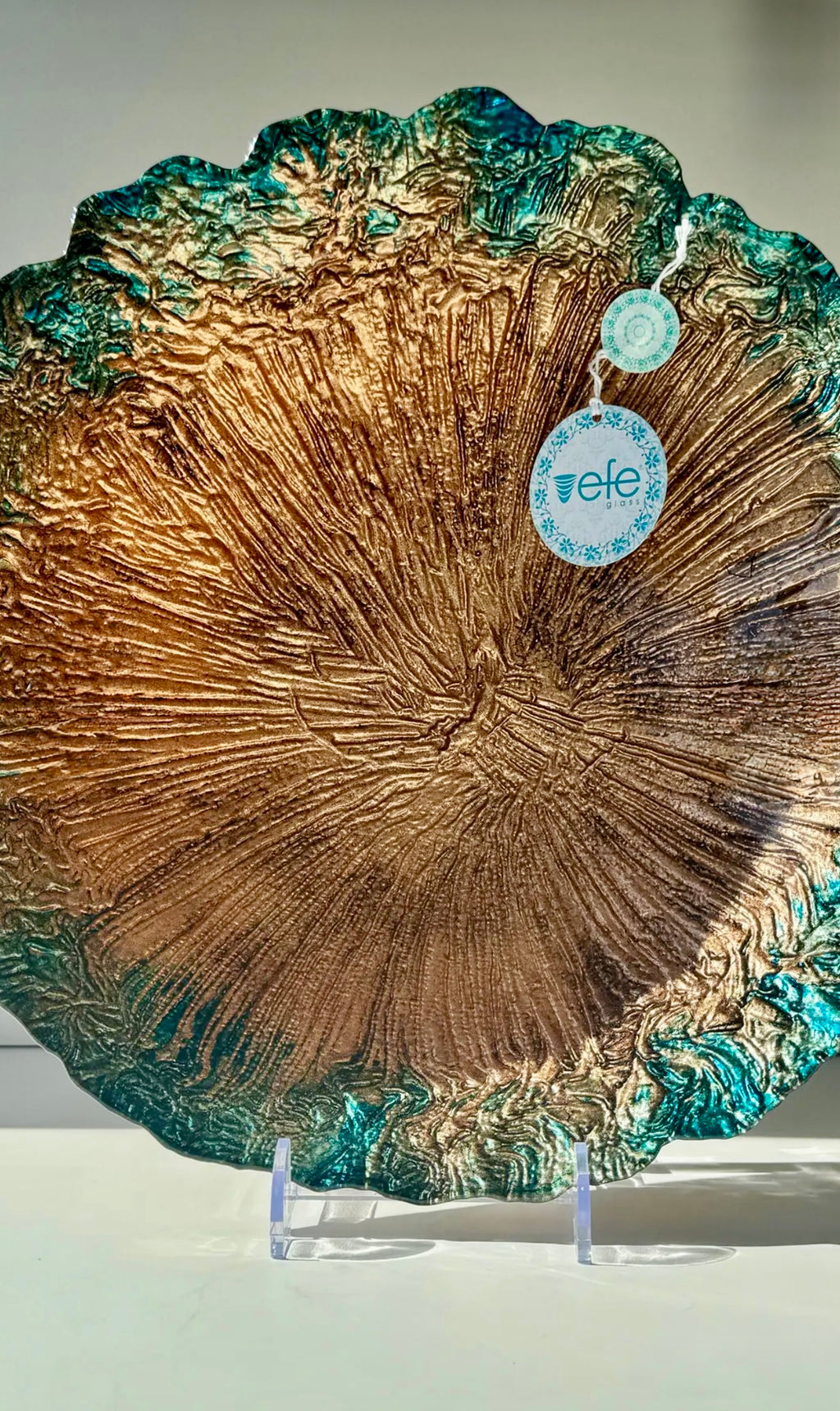 Handmade Glass Decorative Bowl