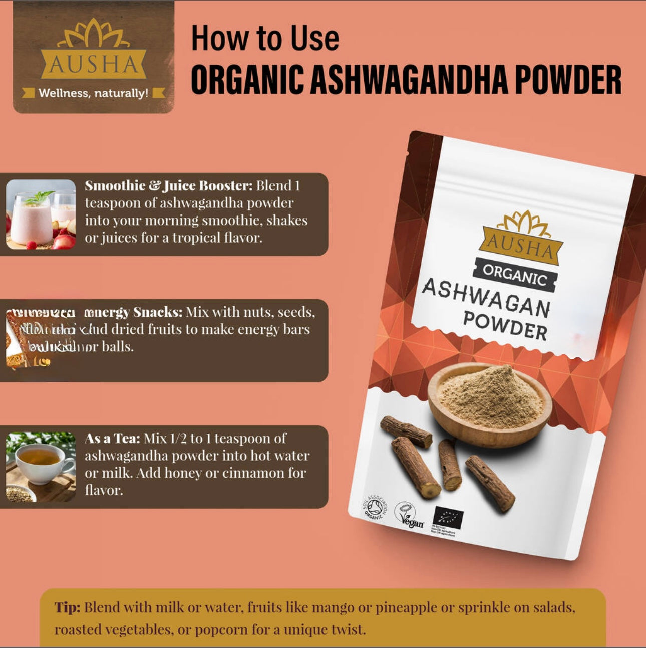 Organic Ashwagandha Powder