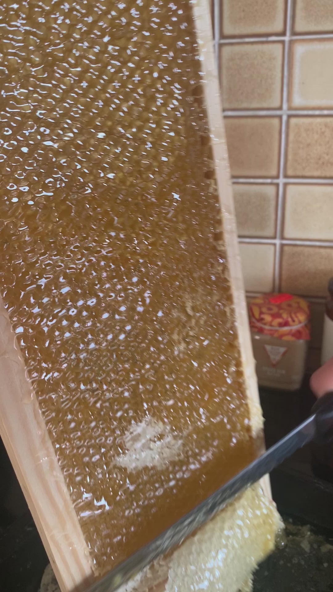Scottish Highlands Wildflower Honey One Full Frame - Raw Honey - Untreated Unheated Unpasteurised